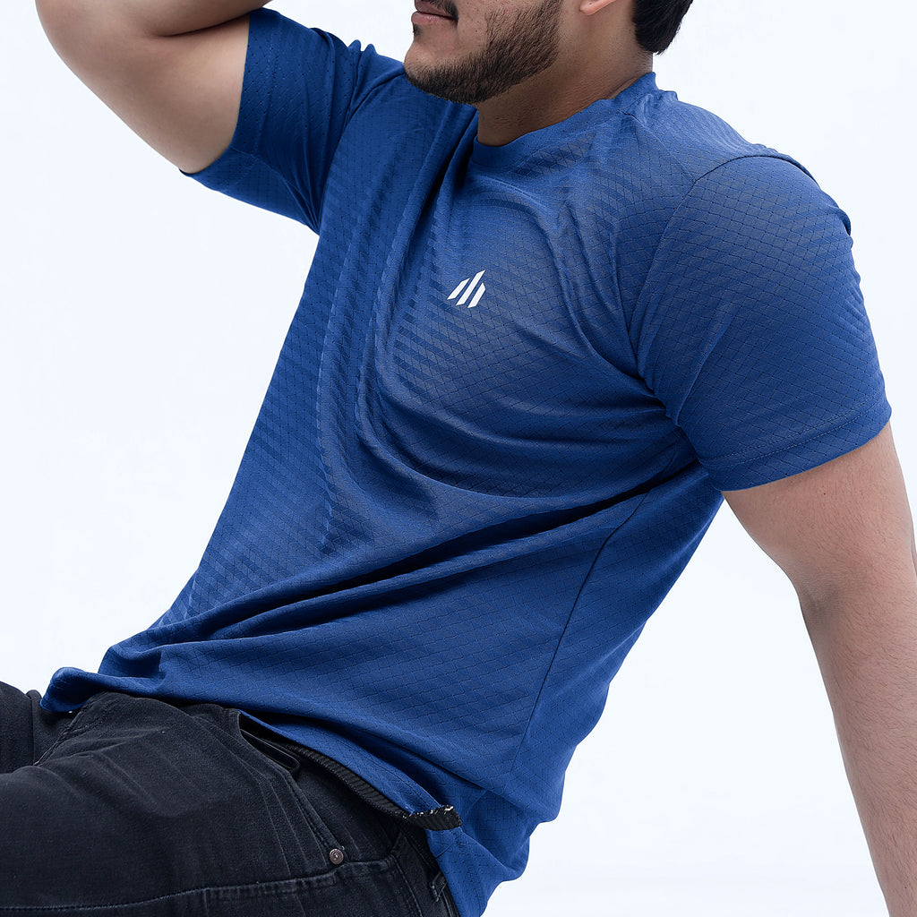 Blue cotton Mash tees.
