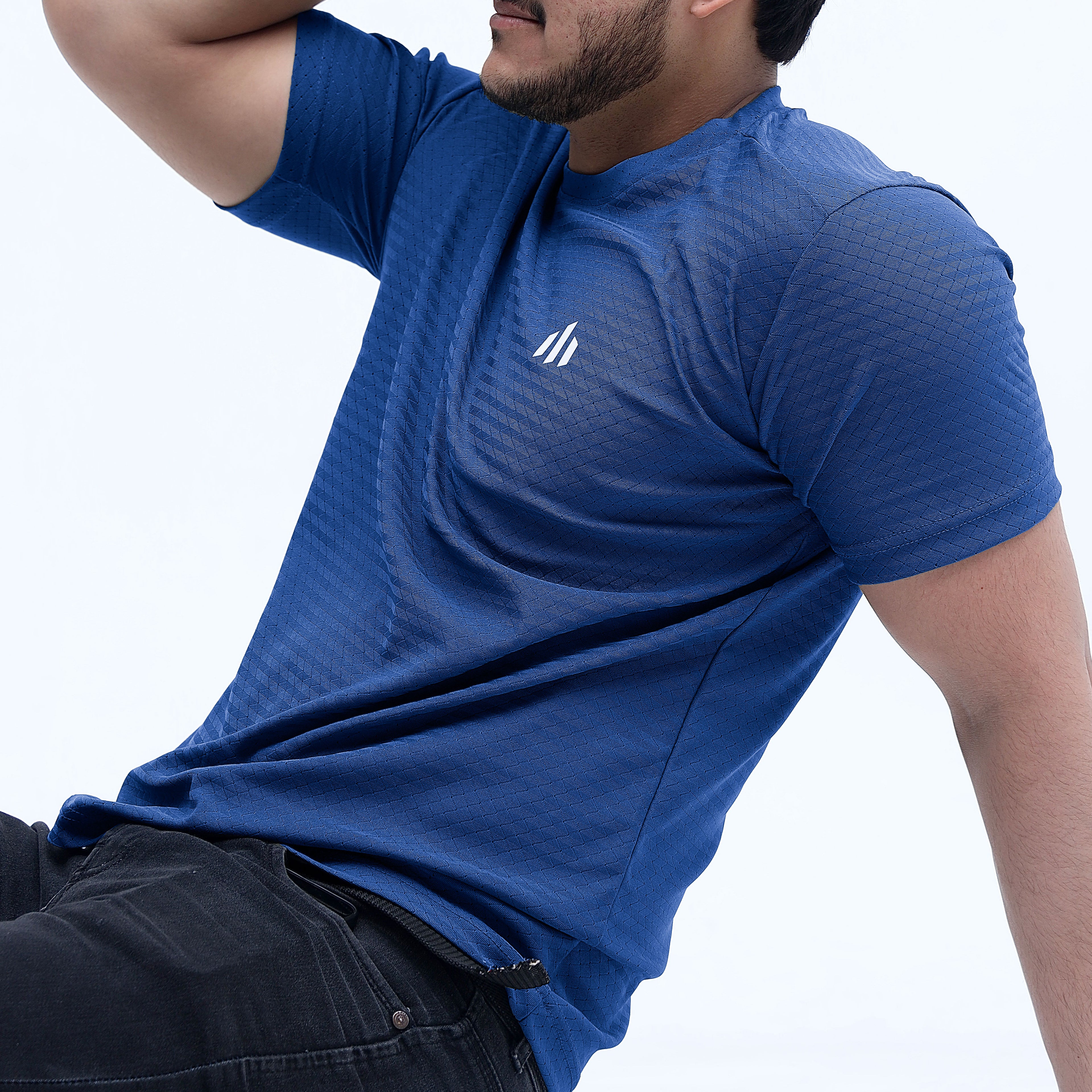 Blue cotton Mash tees.