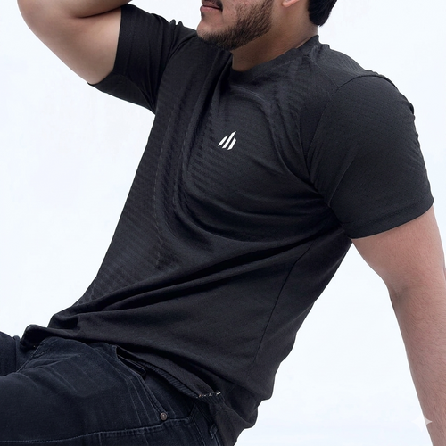 Black cotton Mash tees.