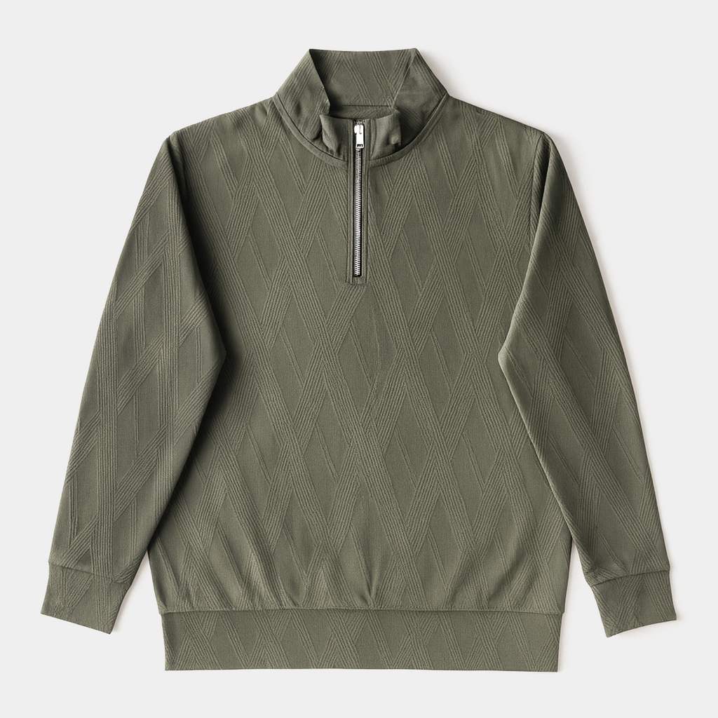 HORIZEN Premium crossline charcoal brown sweats