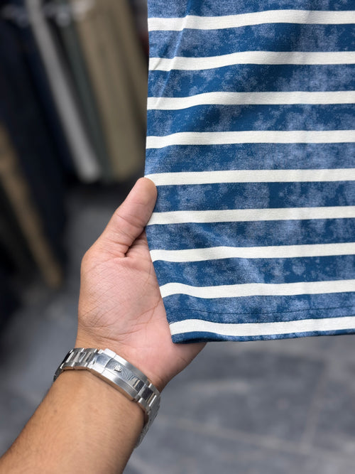 ALO DROP SHIRT BLU