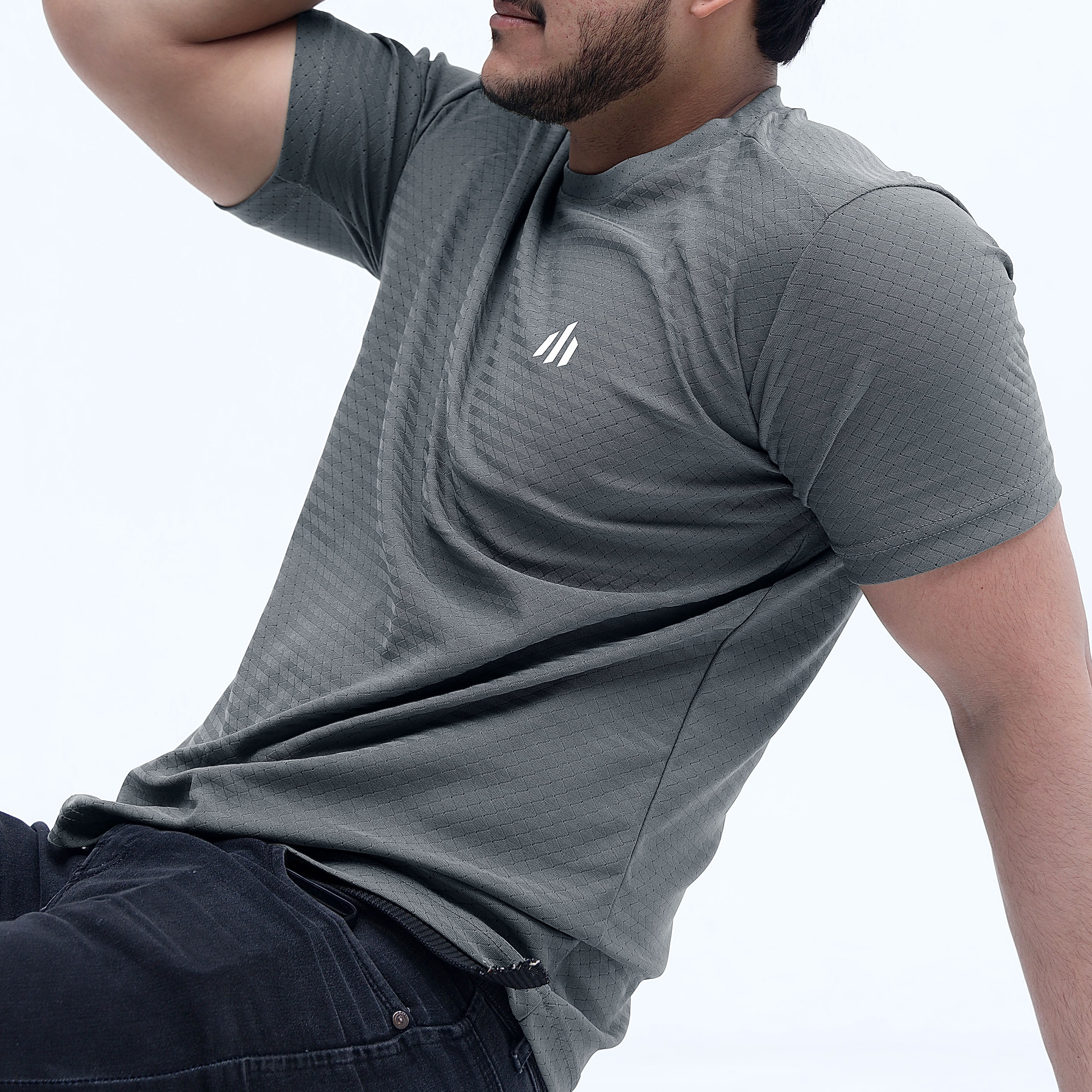 Grey cotton Mash tees.