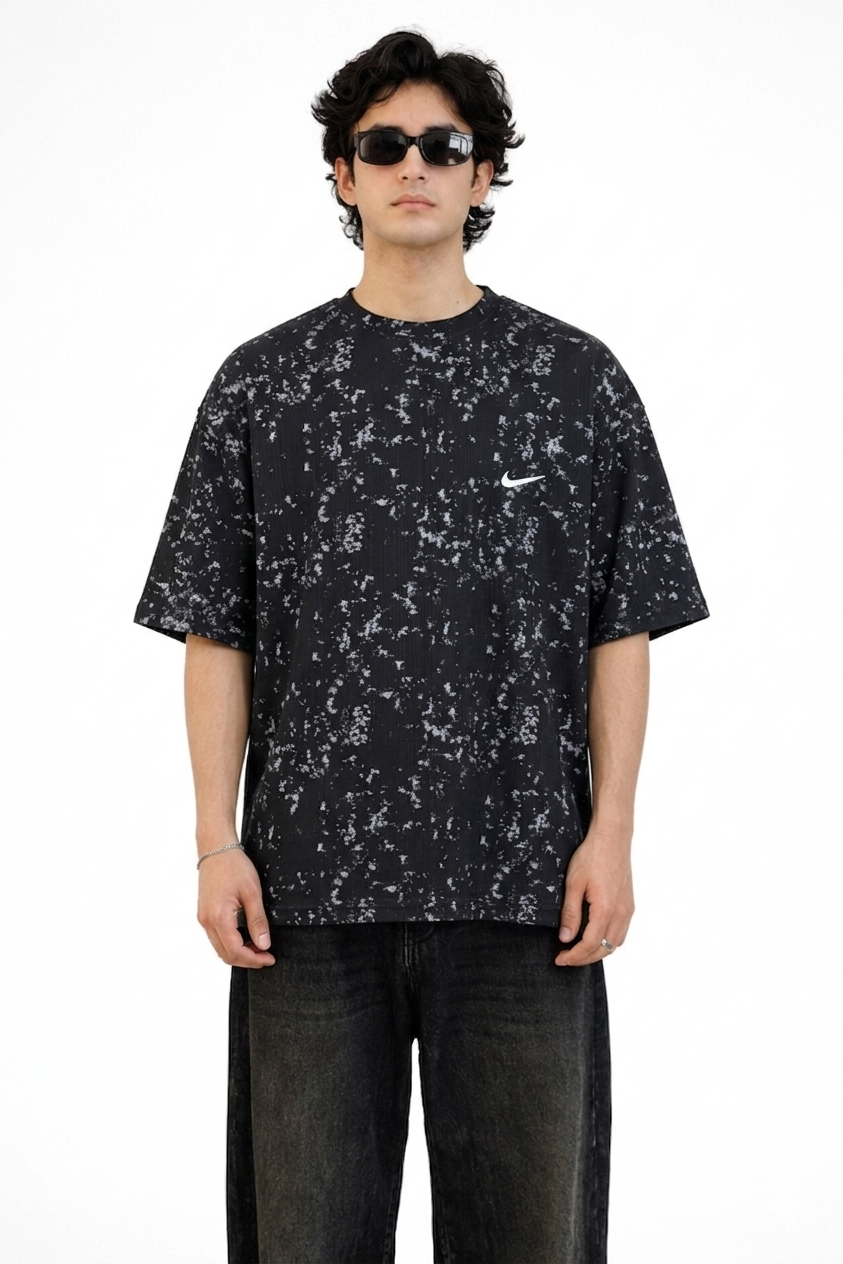 HORIZEN IMPORTED BLK ACID SHIRT
