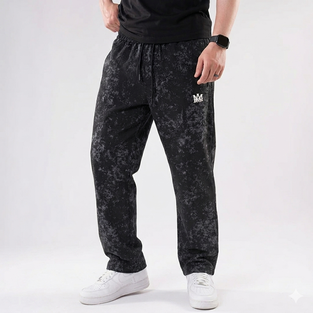 HORIZEN ACID BLK TROUSER