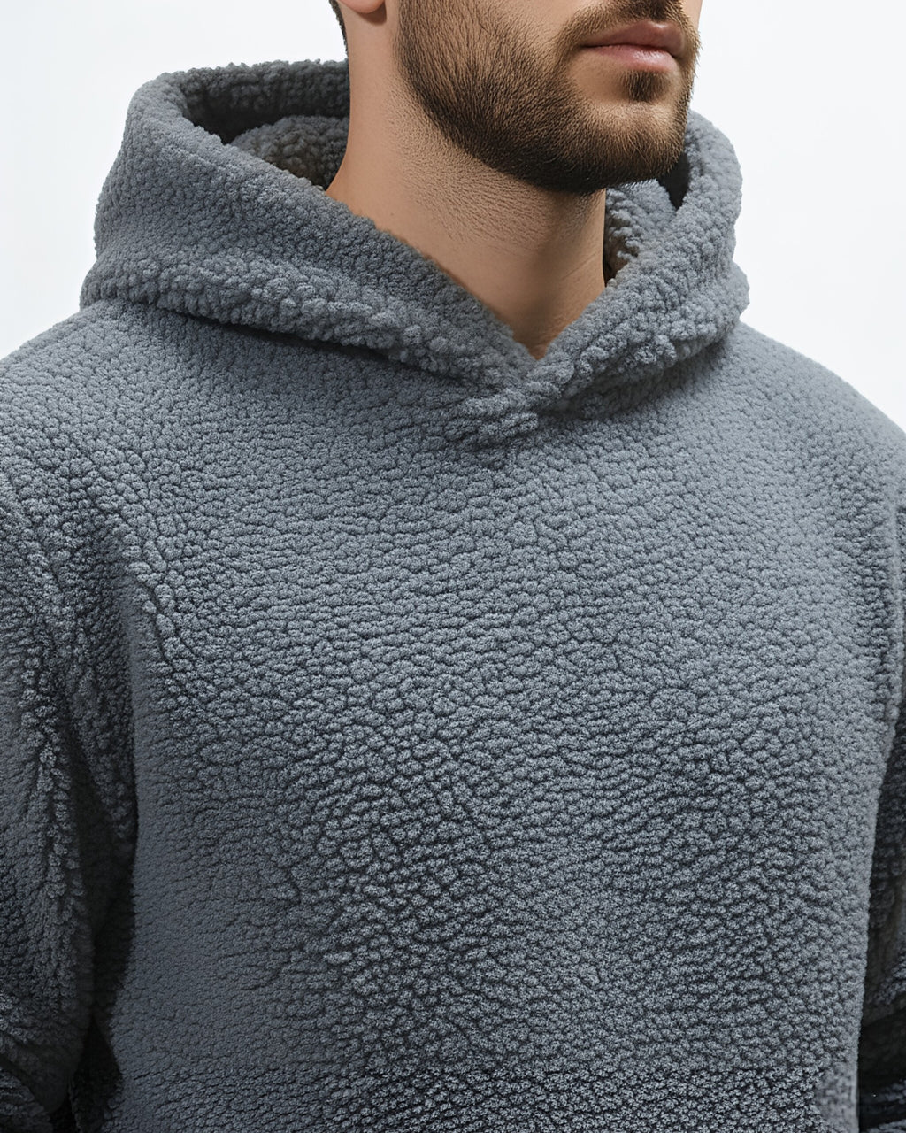 IMPORTED SHARPA HOODIE