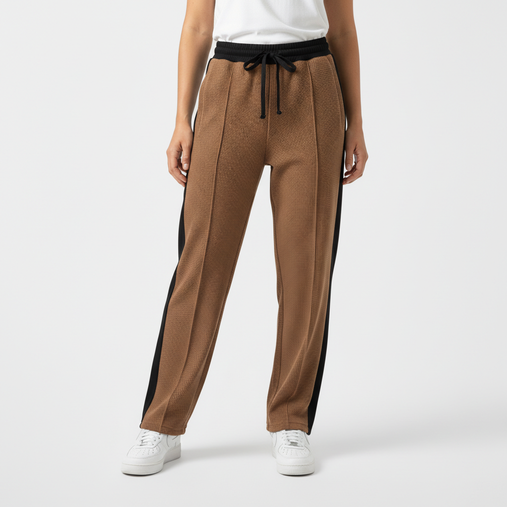 WOMEN BROWN TROUSER