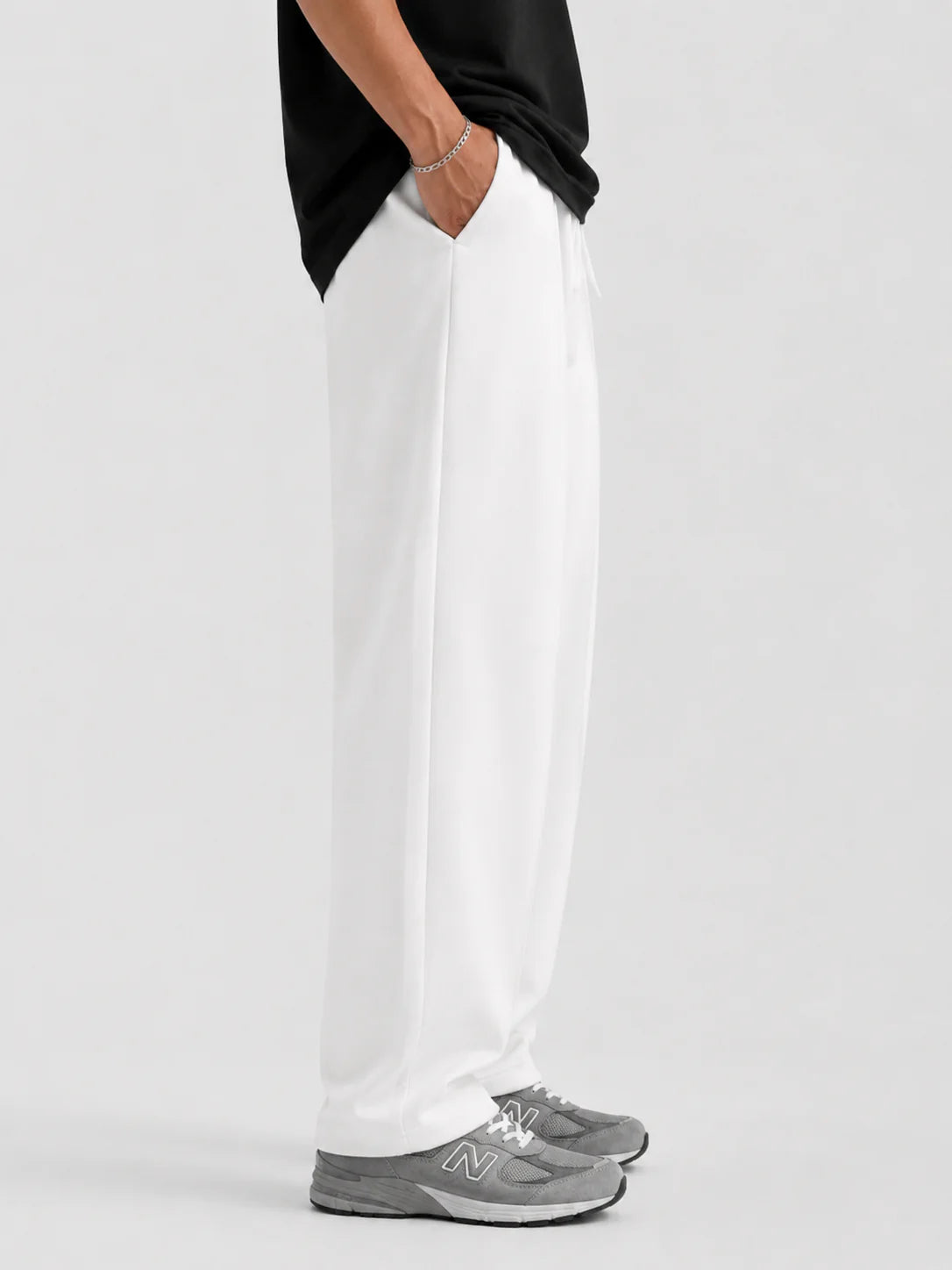 HORIZEN MILKY WHITE TROUSER