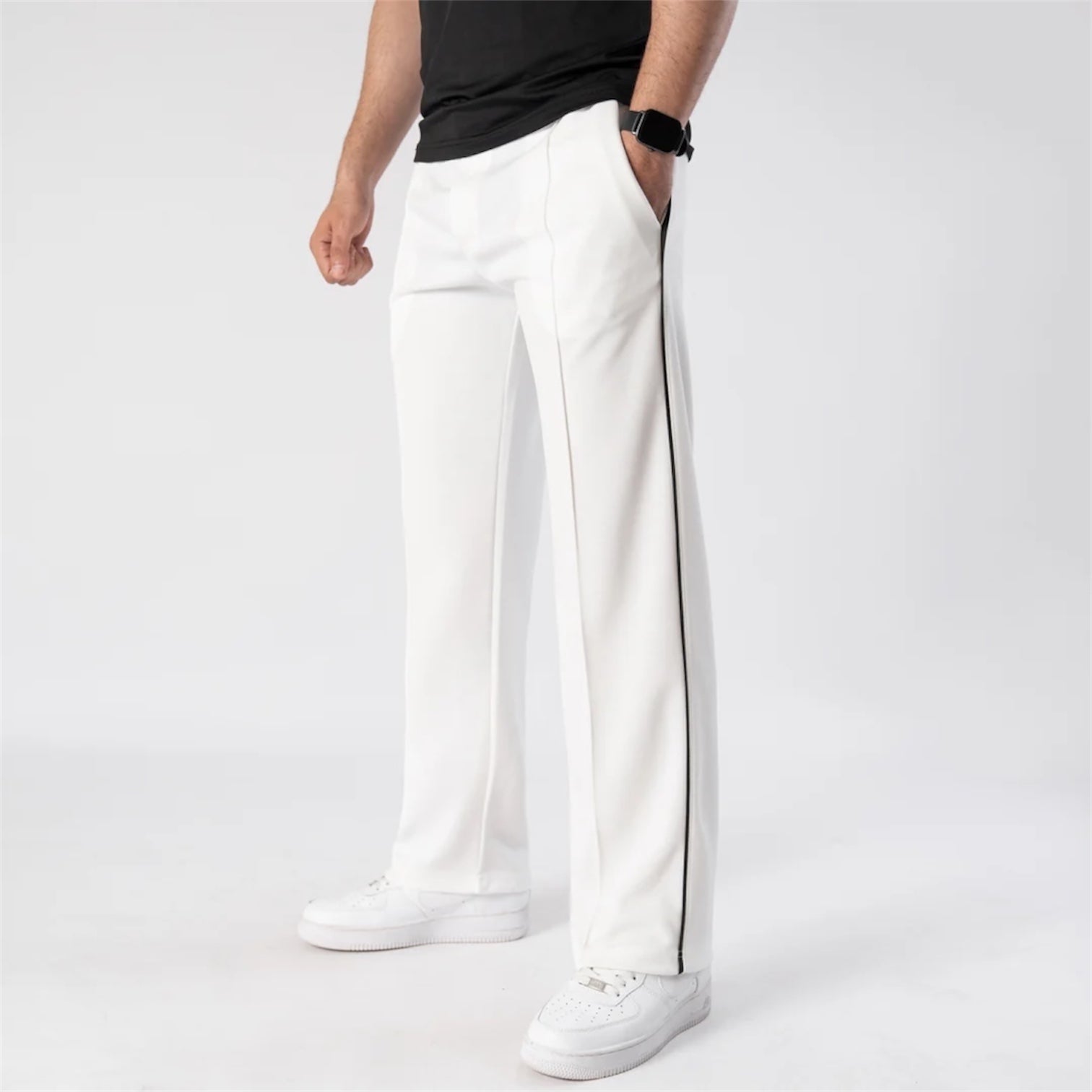 WHITE LINE TROUSER