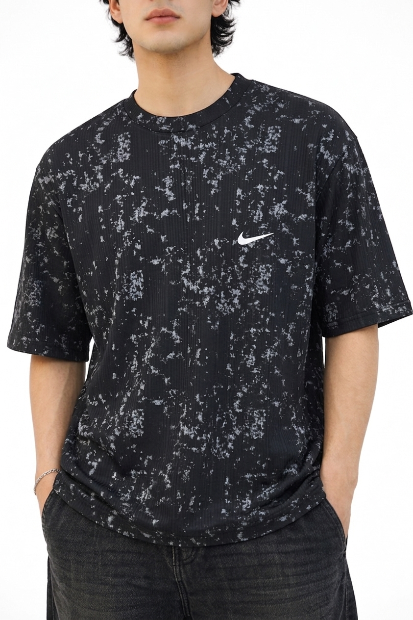 HORIZEN IMPORTED BLK ACID SHIRT