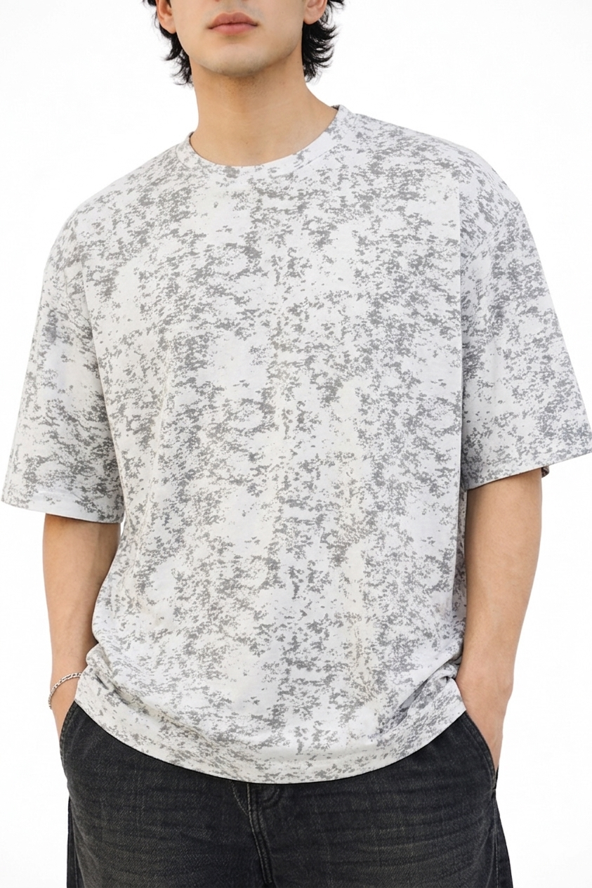 HORIZEN IMPORTED WHITE ACID SHIRT